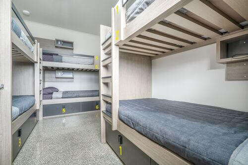 6 Bed Shared Room | 6 Bed Shared Room | 6 Bed Shared Private En-suite Room Accomodation - Alberts Innisfail QLD